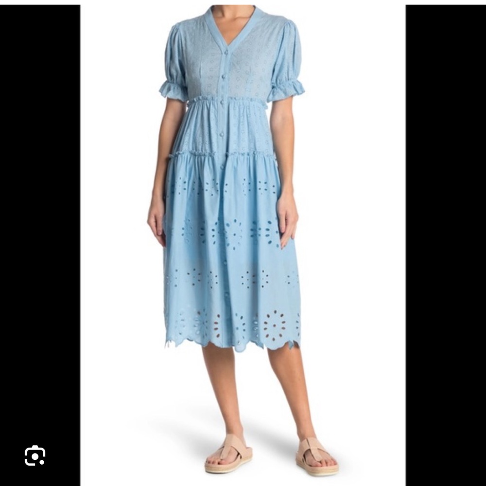 Melody’s eyelet dress